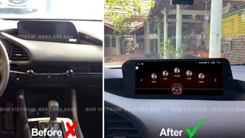 Màn hình DVD Android liền camera 360 xe Mazda 3 2020 - nay | Oled Pro S90s 